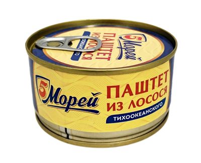 Паштет из лосося тихоокеанского.ТУ 120г. 5М (№18 club) 1/16