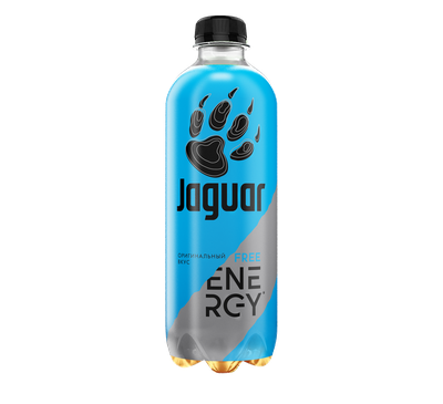 Энергетический напиток Jaguar Free Energy 0,47 л