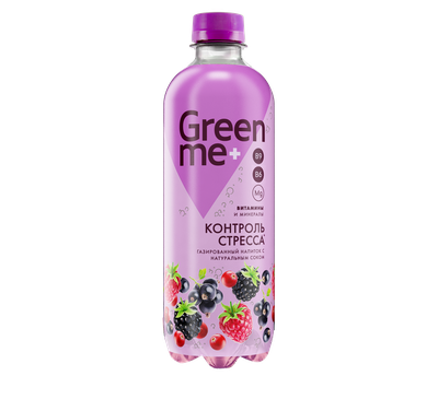 Газированный напиток GreenMe Plus Stress Control 0,47л