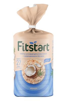 Хлебцы Fitstart рисовые Кокос, 100г