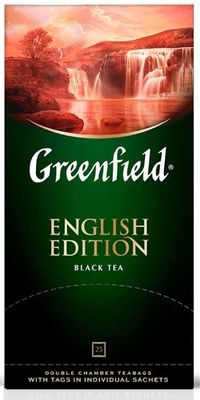 Чай Greenfield English Edition черный 2г×25п