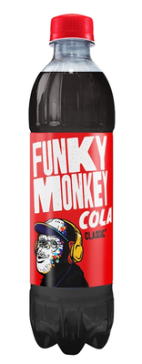 Газированный напиток Funky Monkey Cola Classic 0,5л