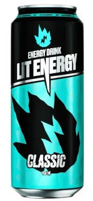 Энергетический напиток Lit Energy Classic клюква-барбарис 450мл