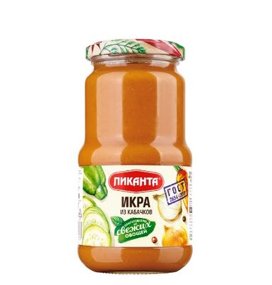 Икра Пиканта из кабачков 450г