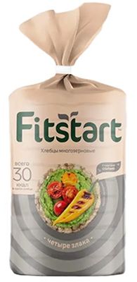 Хлебцы FITSTART многозерновые Четыре злака 90г