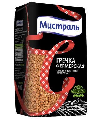 Мистраль Гречка Фермерская 900гр.*12