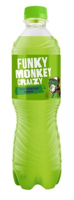 Газированный напиток Funky Monkey Кактус-Лайм 0.5л