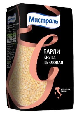 Крупа Мистраль перловая Барли, 500 г