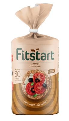 Хлебцы Fitstart гречневые Гречневый микс, 90г