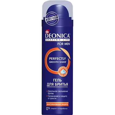 Гель для бритья DEONICA FOR MEN 200мл Максимальная защита