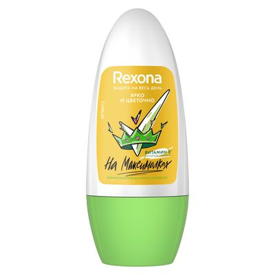 Дезодорант для тела REXONA 50мл Ярко и Цветочно roll