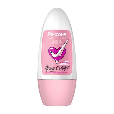 Дезодорант для тела REXONA/РЕКСОНА 50мл женский Нежно и Сочно шариковый