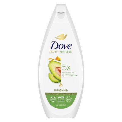 Крем-гель для душа DOVE/ДАВ 250мл Ритуал красоты Питание Авокадо и календула