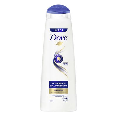 Шампунь DOVE/ДАВ Hair Therapy 380мл Интенсивное восстановление