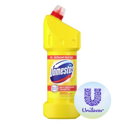 Универсальное чистящее средство DOMESTOS/ДОМЕСТОС 1500мл Лимонная свежесть