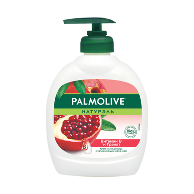 Мыло жидкое PALMOLIVE Натурэль 300мл Витамин В и Гранат