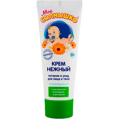 Крем детский МОЕ СОЛНЫШКО 75мл Нежный