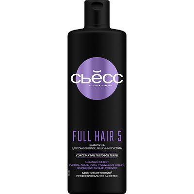 Шампунь для волос СЬĔСС 450мл FULL HAIR 5