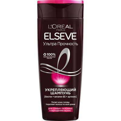 Шампунь для волос L'OREAL Elseve 400мл Ультра Прочность шампунь