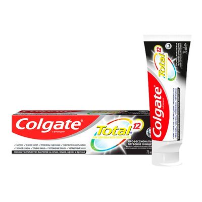 Зубная паста COLGATE TOTAL 75мл Глубокое Очищение