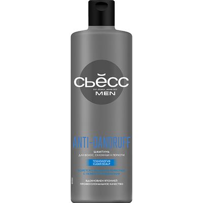 Шампунь для волос СЬĔСС MEN 450мл ANTI-DANDRUFF