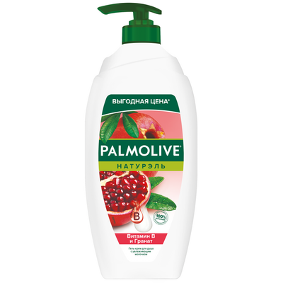 Гель для душа PALMOLIVE Натурель 750мл Витамин В и Гранат