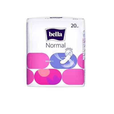 Прокладки впитывающие BELLA 20шт Normal (новый дизайн)