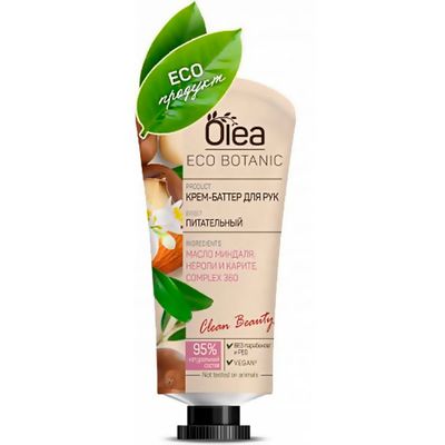 OLEA Eco Botanic 50мл Крем-баттер для рук Миндаль, Нероли и Карите туба КК/18