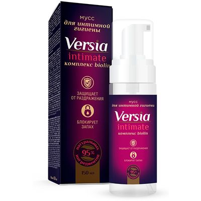 Средство для итимной гигиены VERSIA150мл Мусс для интимной гигиены