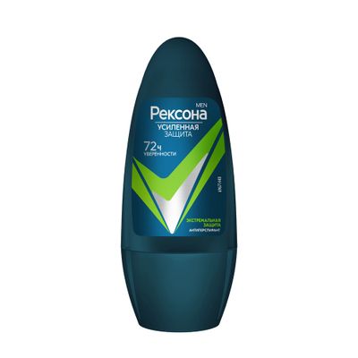 Дезодорант-антиперспирант для тела REXONA/РЕКСОНА MEN 50мл шариковый Экстремальная защита