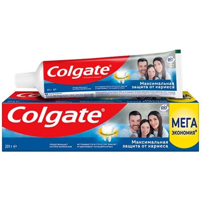 Зубная паста COLGATE 150мл Максимальная Защита Свежая мята