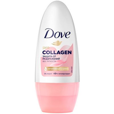 Дезодорант для тела DOVE/ДАВ 50мл pro-Collagen женский шариковый