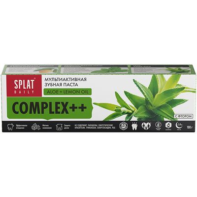 Зубная паста SPLAT Daily 100г COMPLEX++ *25