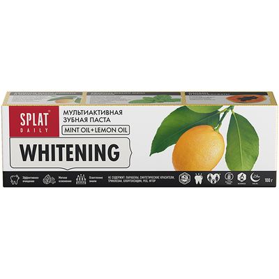 Зубная паста SPLAT Daily 100г WHITENING