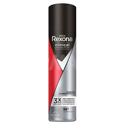 Дезодорант для тела REXONA/РЕКСОНА MEN КЛИНИКАЛ 75мл Защита и Уверенность спрей