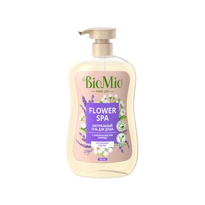 Гель для душа BioMio BIO SHOWER GEL Лаванда, дозатор