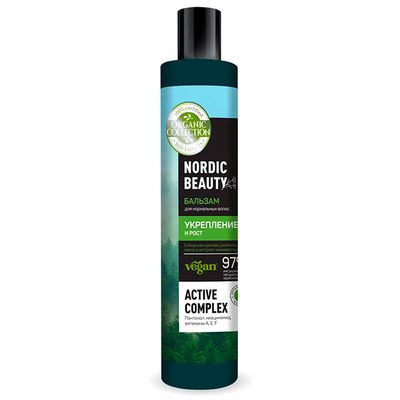 Бальзам для волос ORGANIC COLLECTION 400мл для окрашенных волос Защита цвета и блеск флакон/дисктоп КК/12