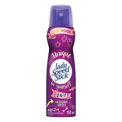 Дезодорант для тела LADY SPEED STICK 150мл спрей Unique