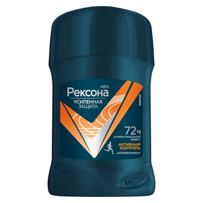 Дезодорант для тела REXONA/РЕКСОНА MEN 50мл Антибактериальный эффект стик