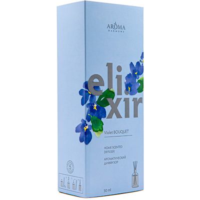 Aroma Harmony 50мл Диффузор ароматический Elixir Violet bouquet