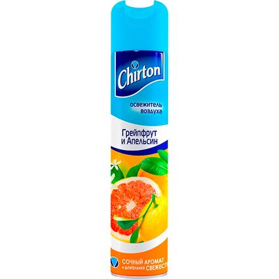 Освежитель воздуха CHIRTON 300мл Грейпфрут и Апельсин*12