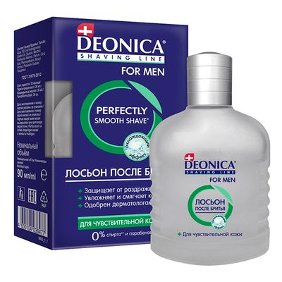 Лосьон после бритья DEONICA FOR MEN 90мл Для чувствительной кожи*6