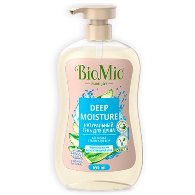Гель для душа BioMio BIO SHOWER GEL Алоэ вера, дозатор