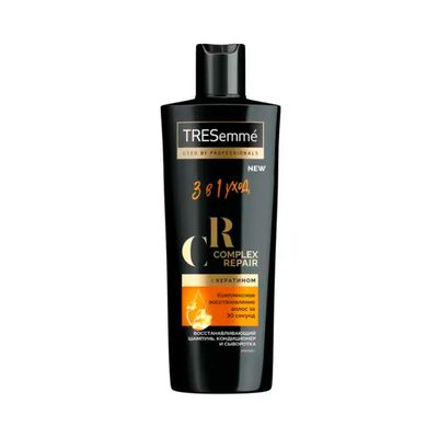 Шампунь кондиционер и сыворотка для волос TRESEMME/ТРЕСЕММЕ 360мл 3в1 Сomplex Repair с кератином