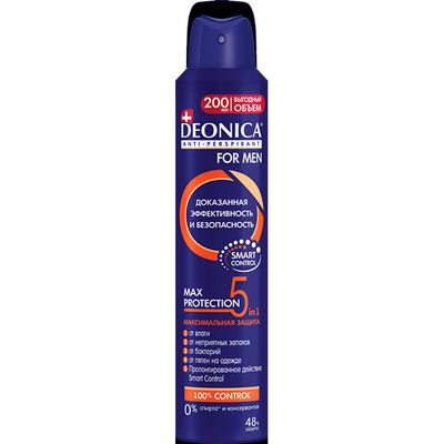 Дезодорант для тела DEONICA FOR MEN 200мл 5Protection спрей