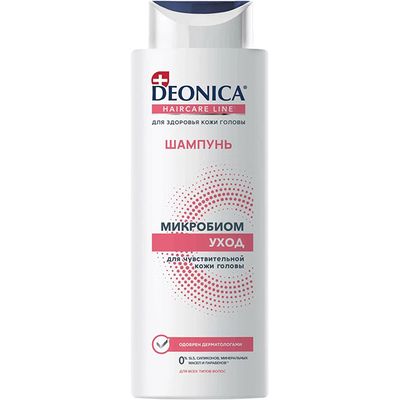 Шампунь для волос DEONICA 380мл Микробиом уход