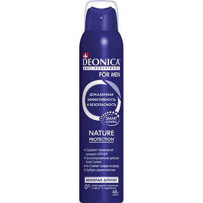 Дезодорант для тела DEONICA FOR MEN 200мл Nature Protection спрей