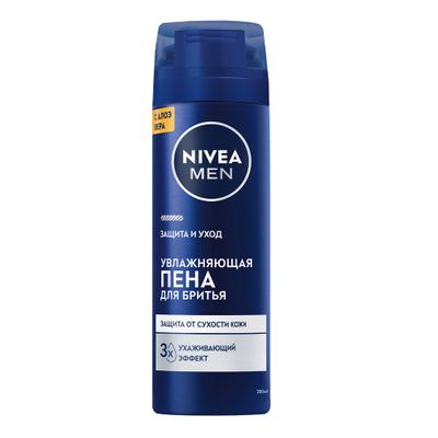 Пена для бритья NIVEA MEN 200мл Защита и уход*12