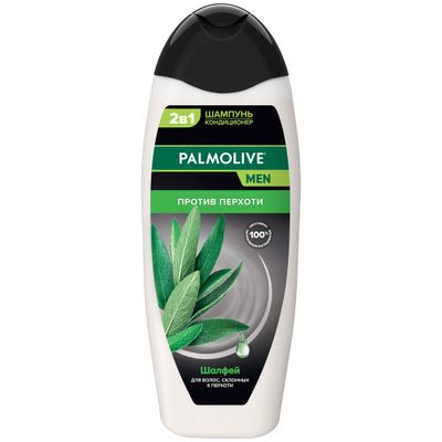 Шампунь для волос PALMOLIVE MEN 450мл против перхоти с экстрактом Шалфей