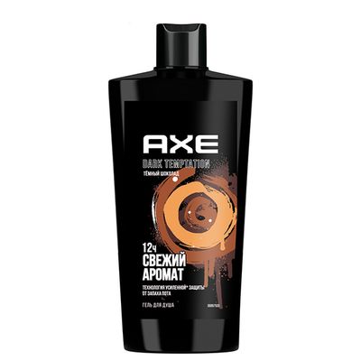 Гель для душа AXE/АКС 610мл Dark Temptation
